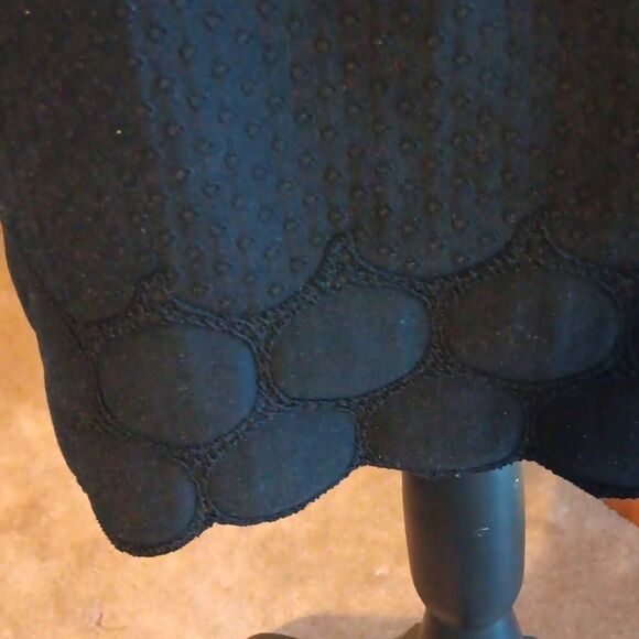 Julia Jordan Little Black Bodycon Dress. Whimsigoth,  Cocktail,  Textured - Picture 7 of 16